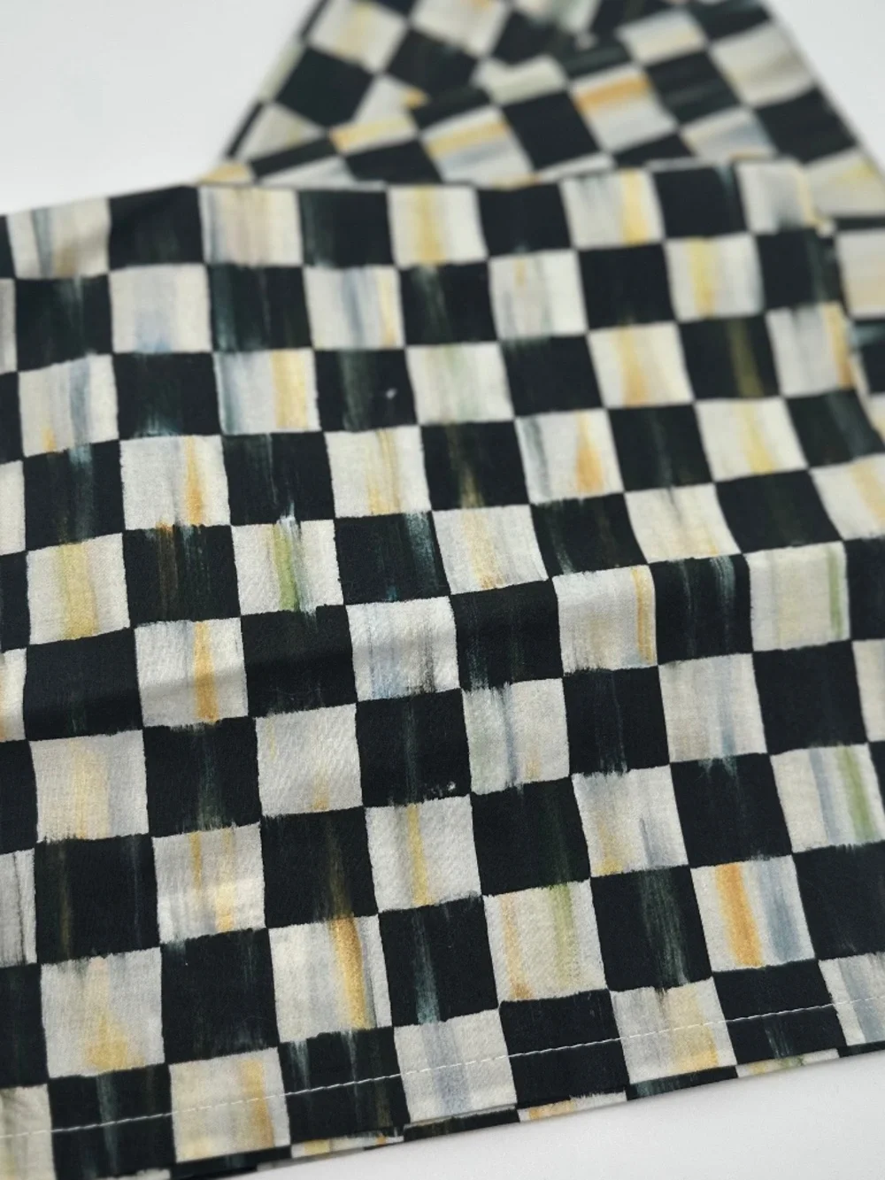 MacKenzie Child's Courtly Check Cotton Napkins RETIRED